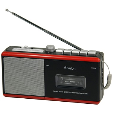 アヴァロン ARC-29BR モノラルラジカセ ワイドFM対応